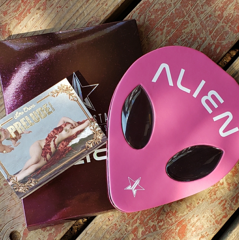 Jeffree Star Cosmetics and Lime Crime Palettes